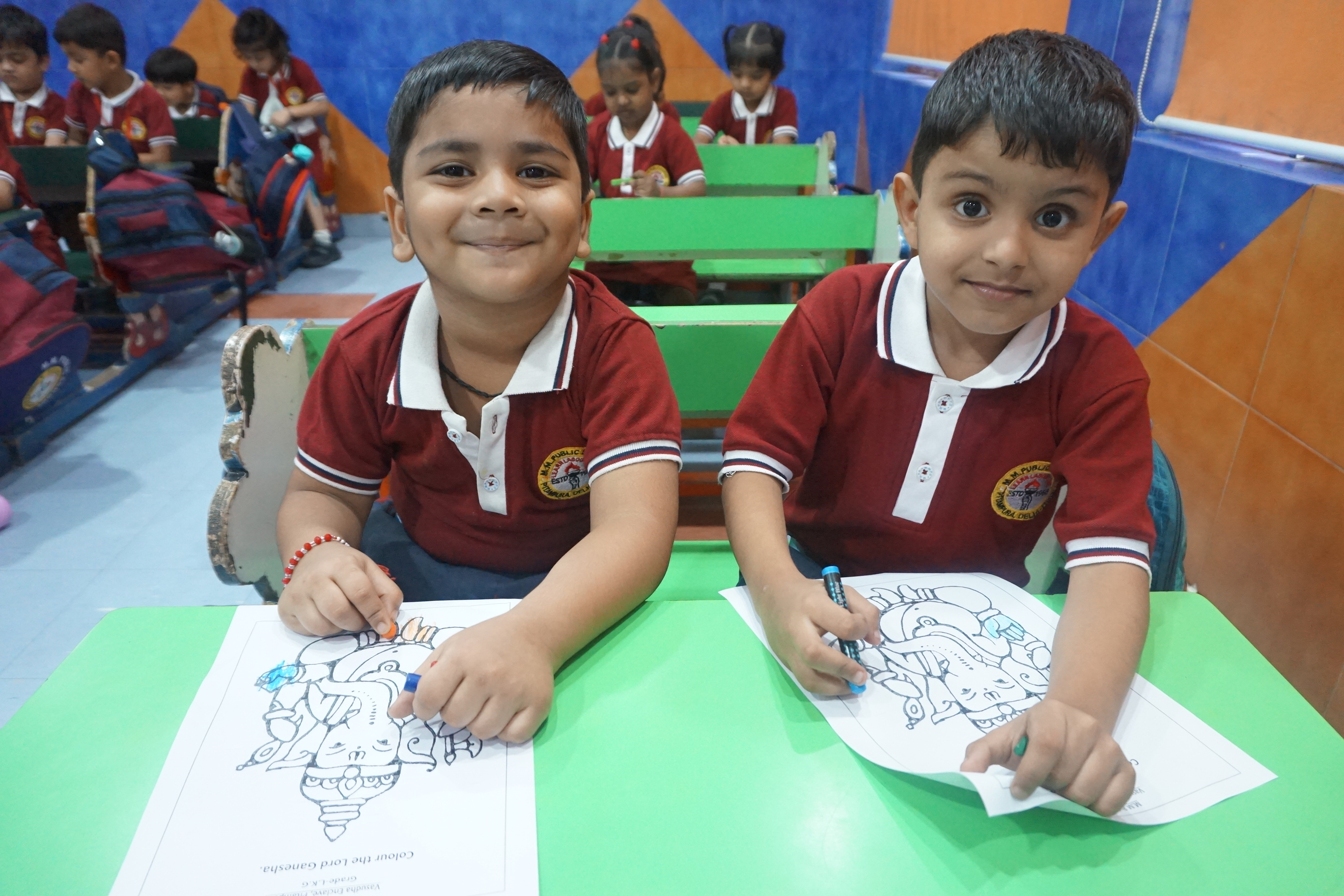 Ganesh Chaturthi Celebration by Pre Primary