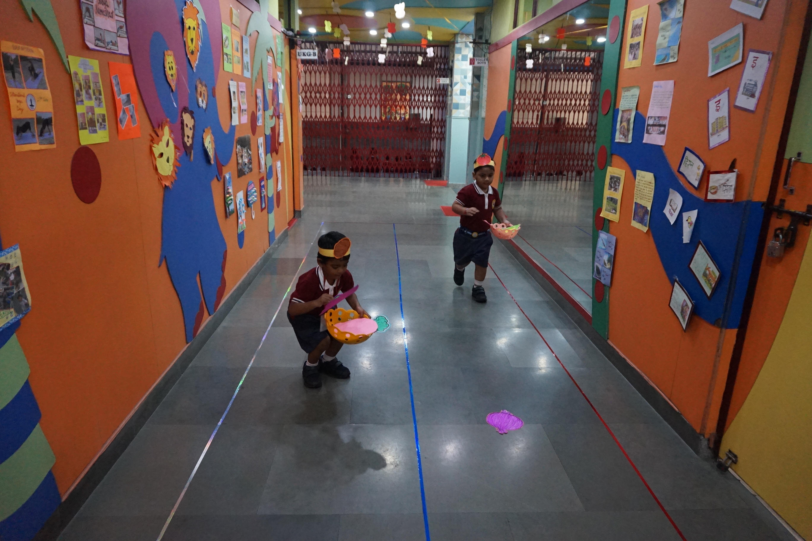 Vegetable Relay Race