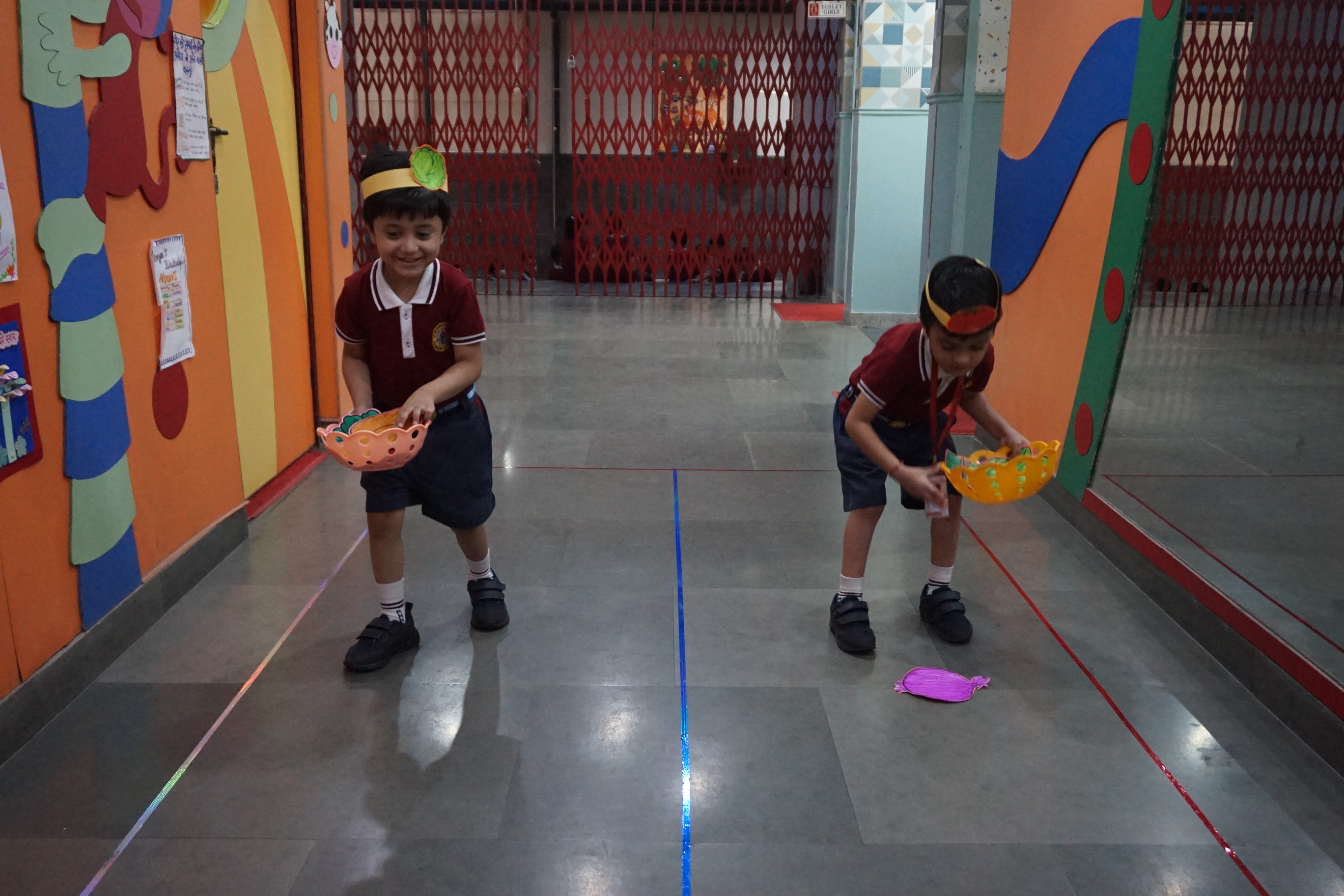 Vegetable Relay Race