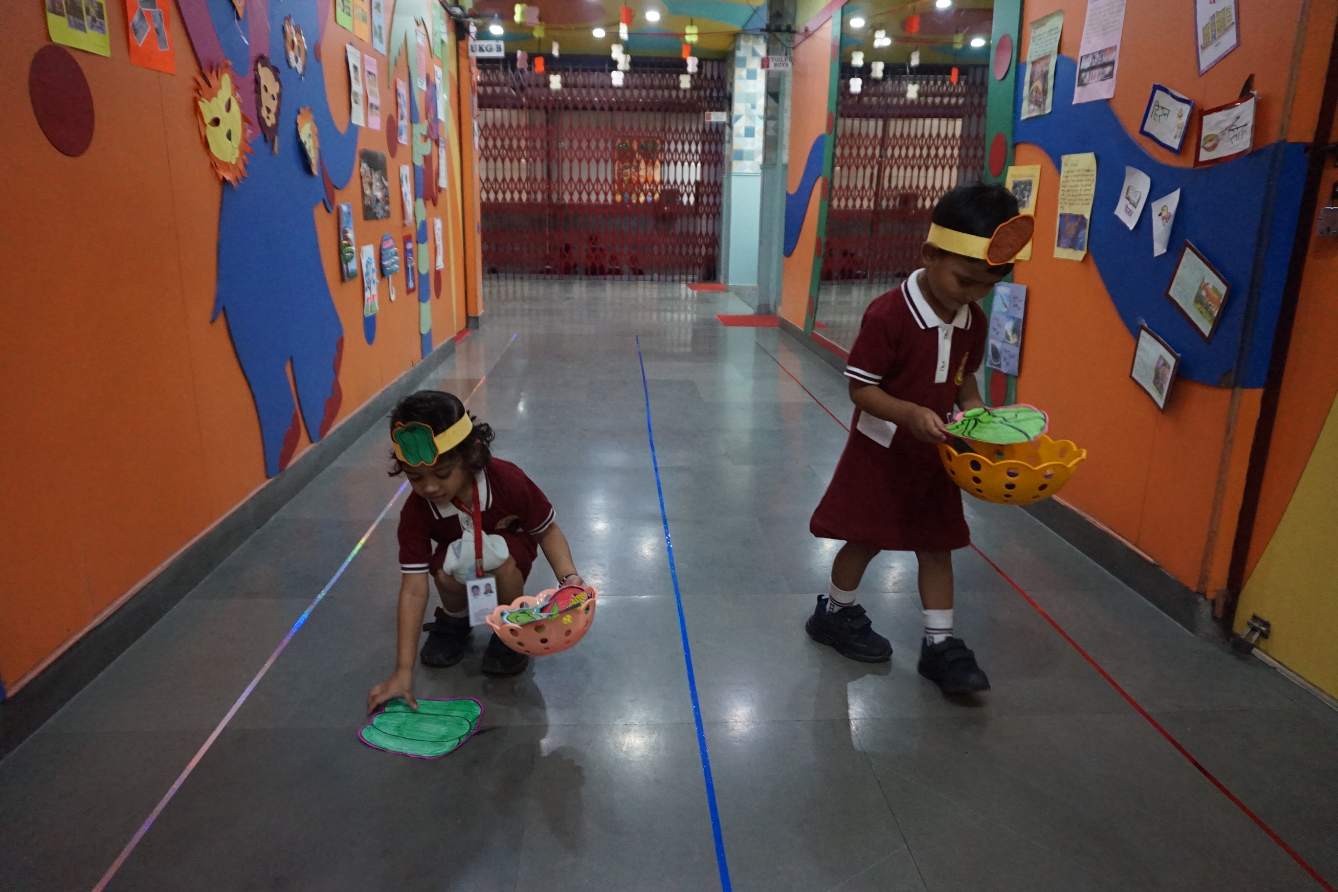 Vegetable Relay Race