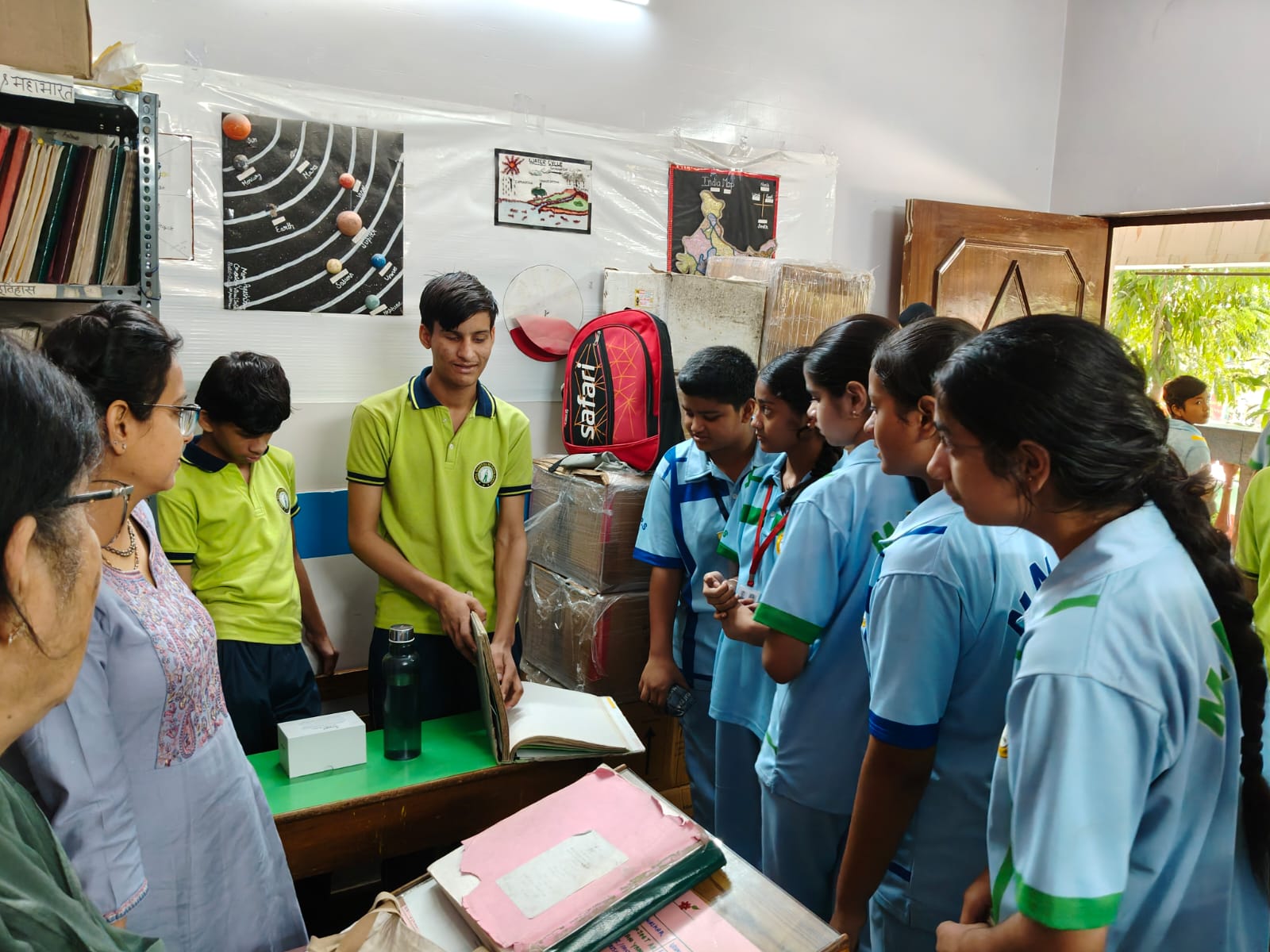 Diwali Celebration at Blind School