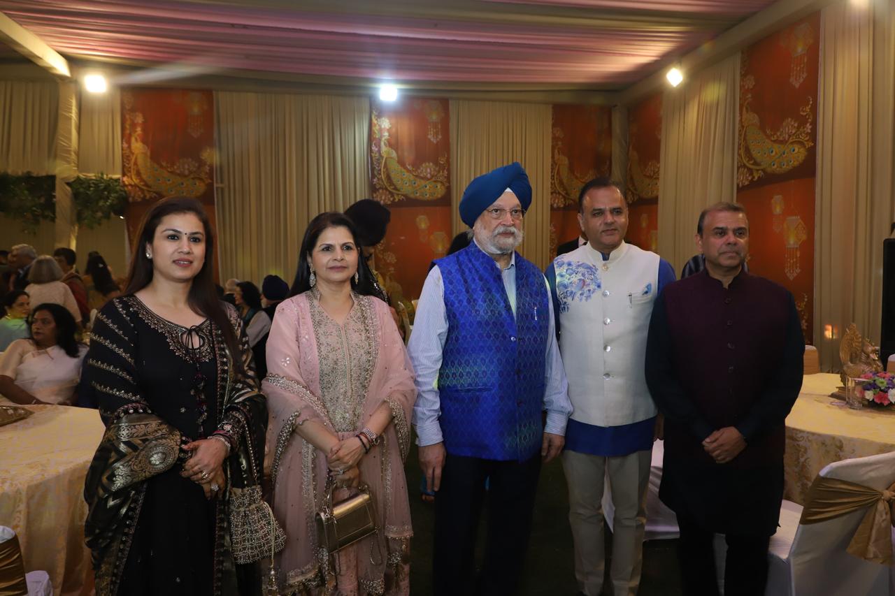 Diwali Celebration with Honorable Sh. Hardeep Singh Puri, Union Minister of Petroleum and Natural Gas
