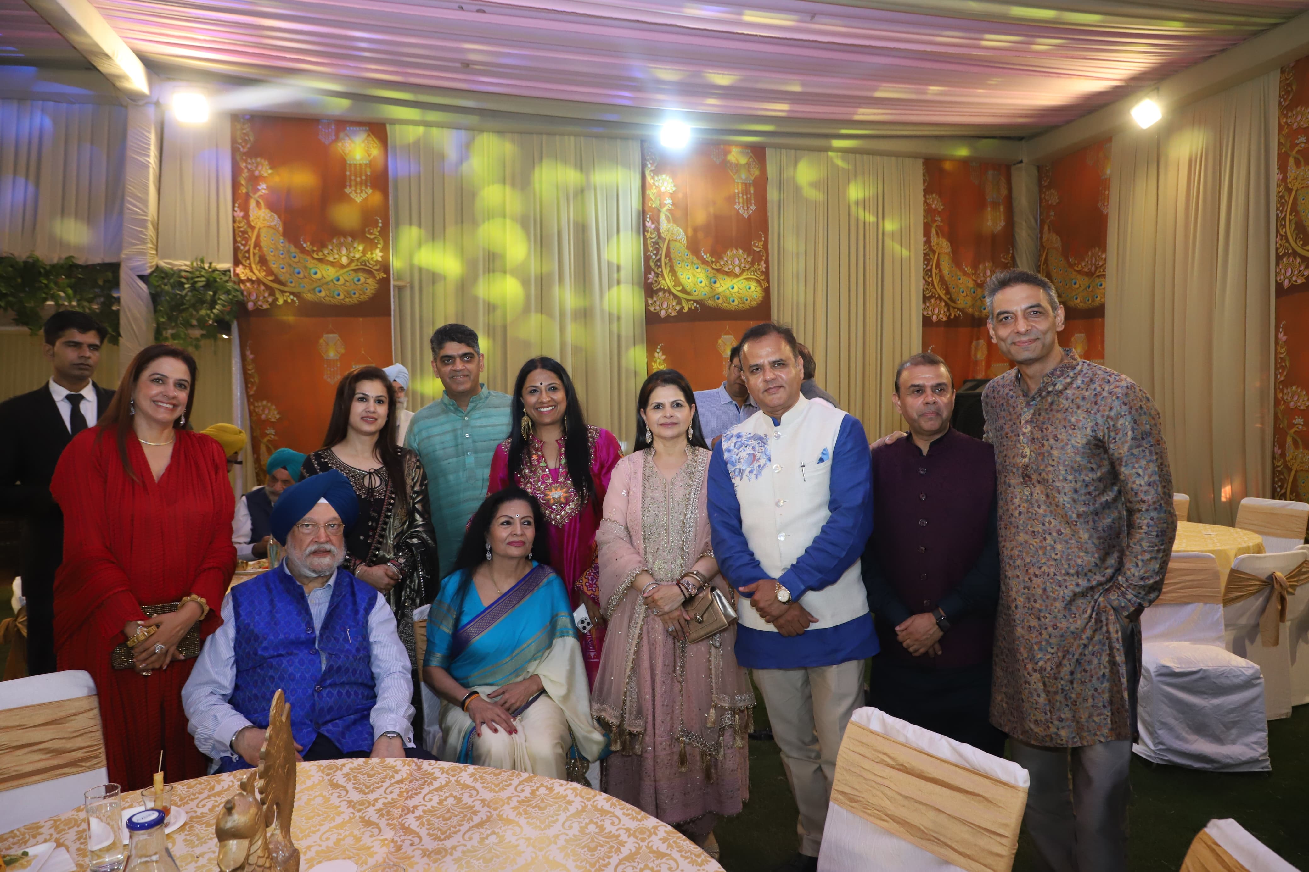 Diwali Celebration with Honorable Sh. Hardeep Singh Puri, Union Minister of Petroleum and Natural Gas