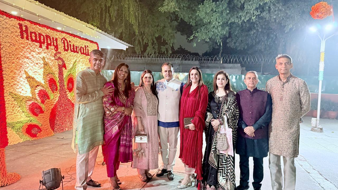 Diwali Celebration with Honorable Sh. Hardeep Singh Puri, Union Minister of Petroleum and Natural Gas