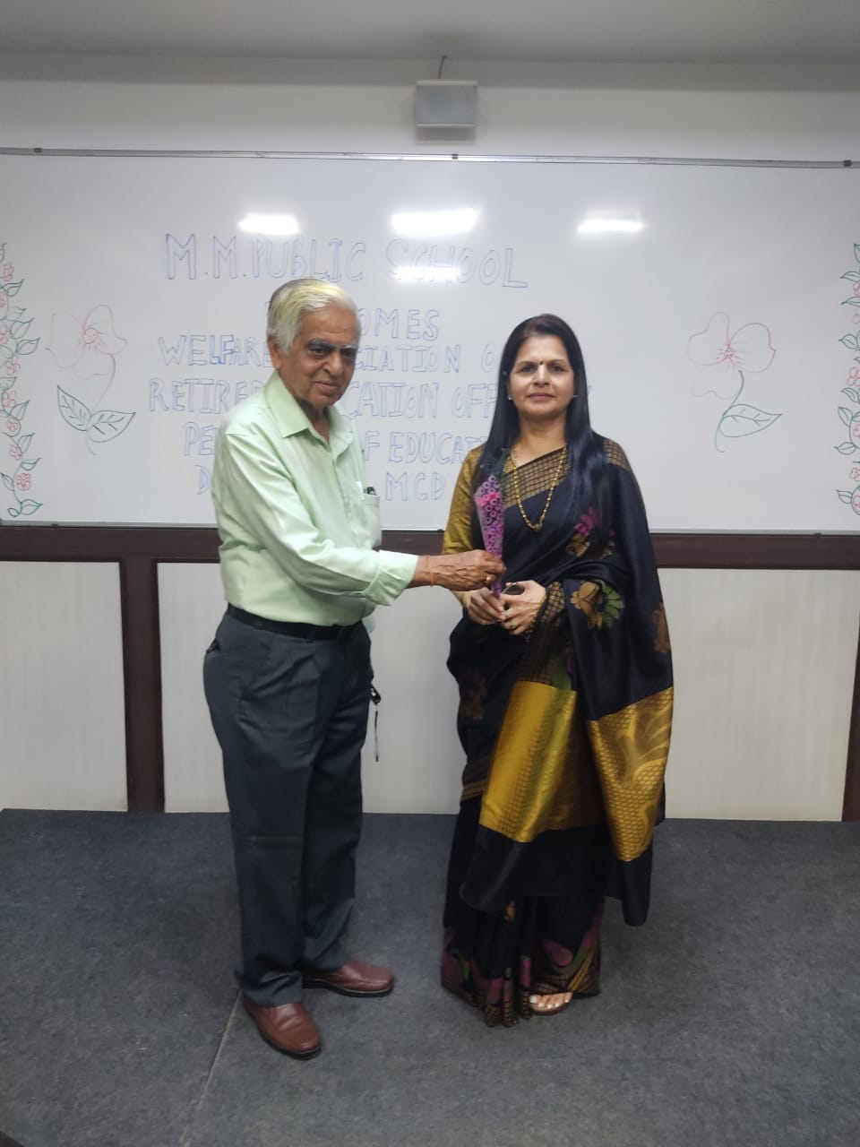 Get Together Programme for Retired MCD Education Officers