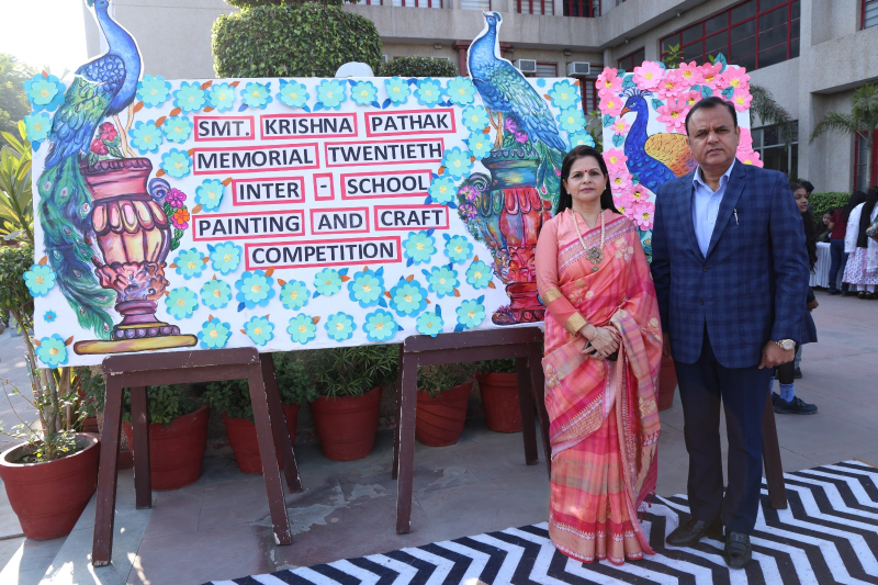 Smt. Krishna Pathak Memorial Twentieth Inter-School Painting and Craft Competition