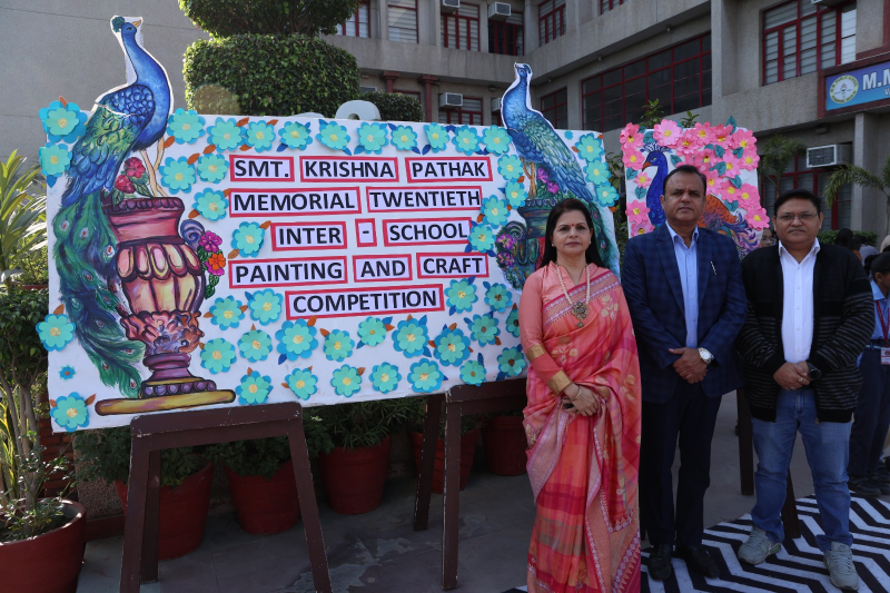 Smt. Krishna Pathak Memorial Twentieth Inter-School Painting and Craft Competition
