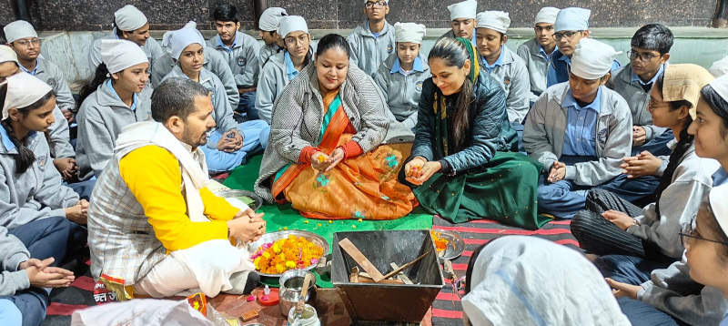 Hawan Ceremony: Igniting Knowledge and Confidence