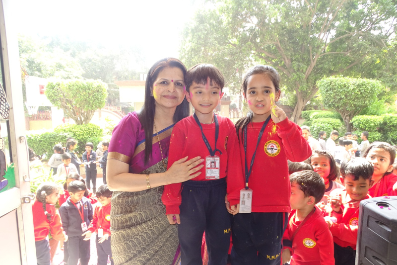 Holi Celebration with Pre-primary