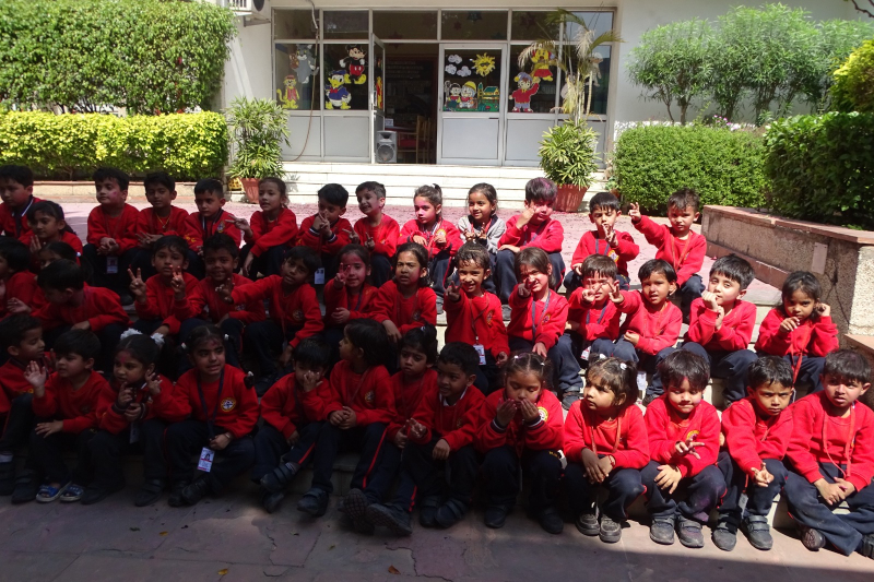 Holi Celebration with Pre-primary
