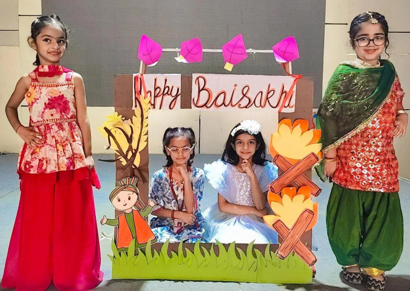 Baisakhi Celebration by Tiny Tots