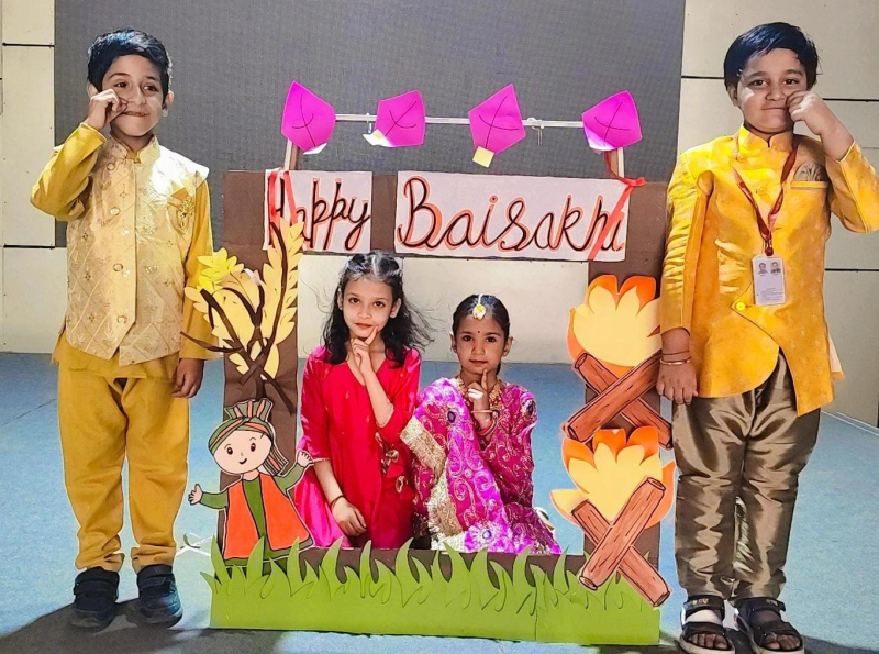 Baisakhi Celebration by Tiny Tots