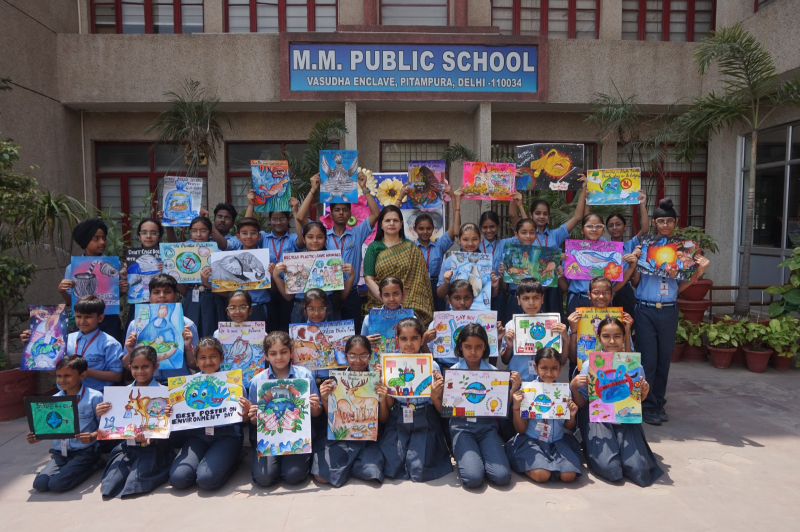 Poster Making Activity by Art & Craft Club Students