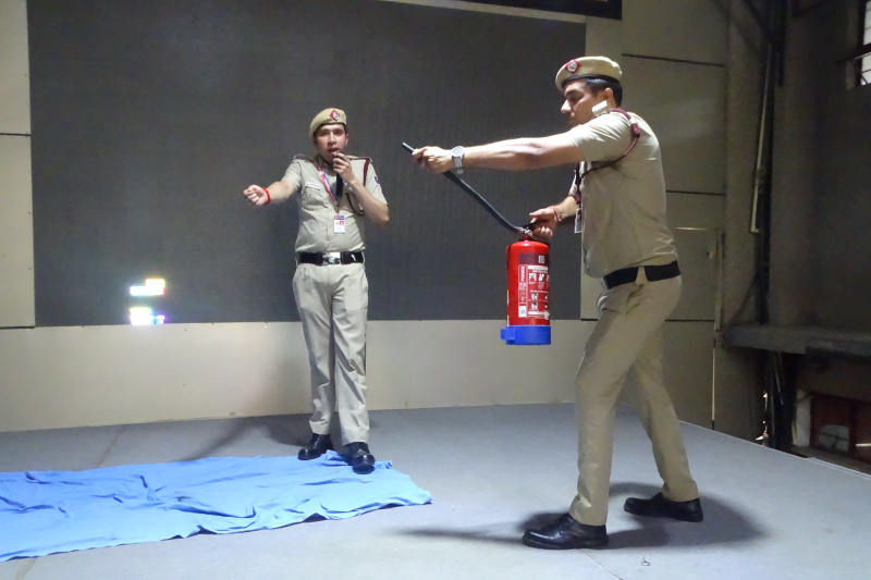 FIRE FIGHTING DRILL