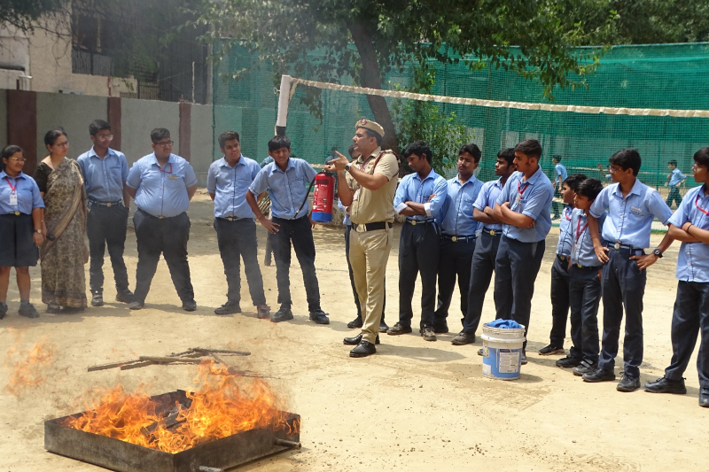 FIRE FIGHTING DRILL