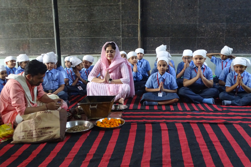 HAWAN CEREMONY – IGNITING SPIRITUAL AND INTELLECTUAL ENERGY