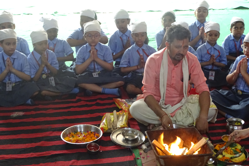 HAWAN CEREMONY – IGNITING SPIRITUAL AND INTELLECTUAL ENERGY