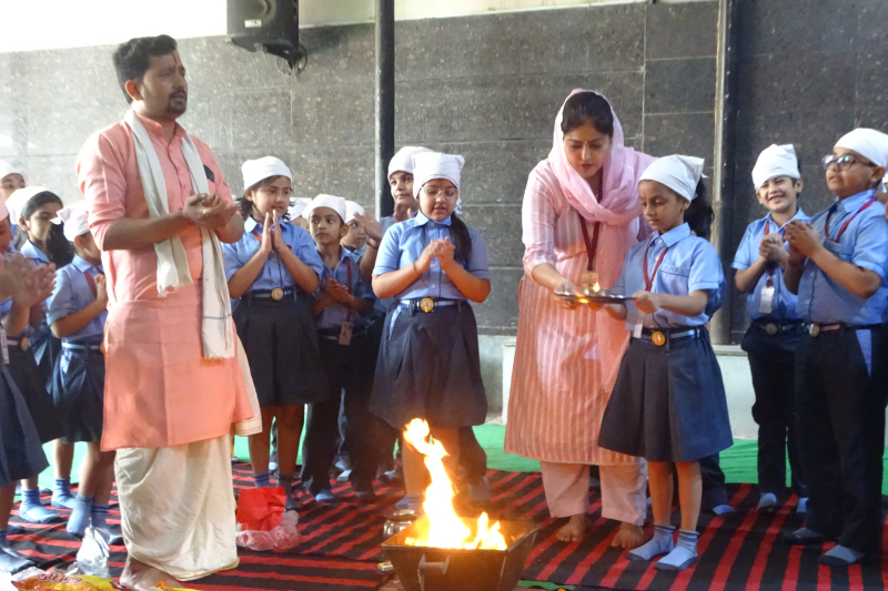 HAWAN CEREMONY – IGNITING SPIRITUAL AND INTELLECTUAL ENERGY