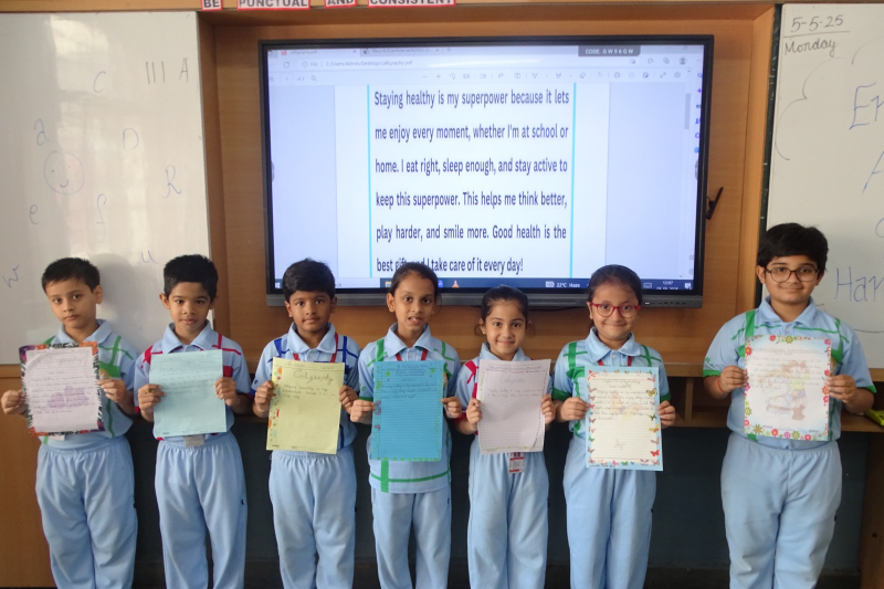 Young Writers Shine in Calligraphy Competition