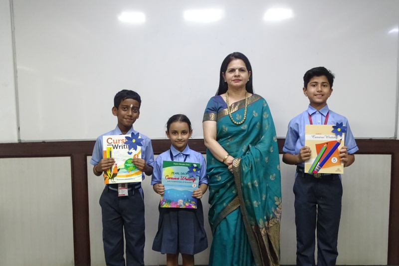 Young Writers Shine in Calligraphy Competition