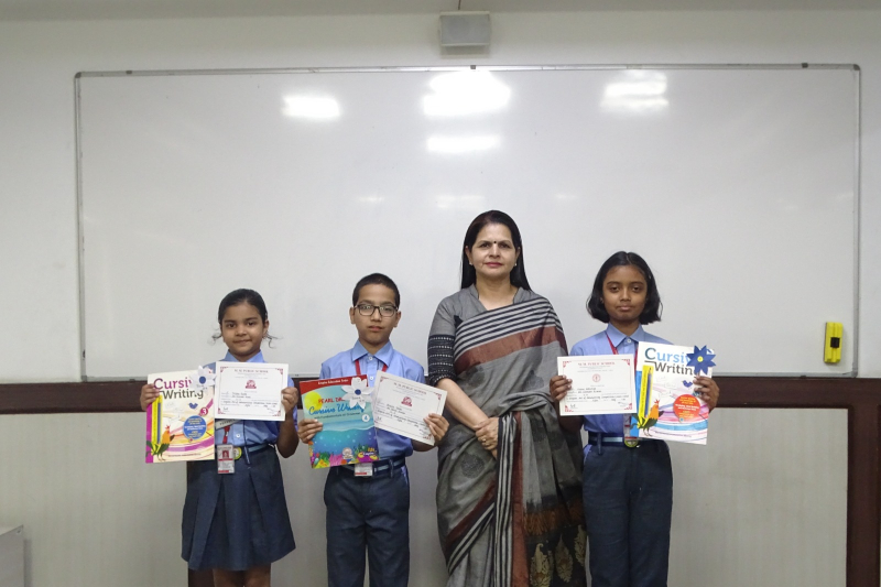 Young Writers Shine in Calligraphy Competition