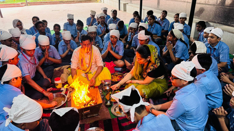 A Sacred Beginning: The Hawan Ceremony