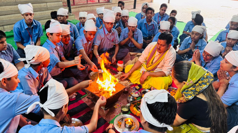 A Sacred Beginning: The Hawan Ceremony