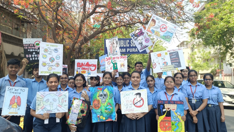 Awareness Rally on ‘Say No to Tobacco’