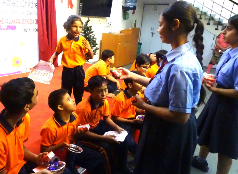Mother’s Day Celebration at Aanchal – An NGO for Specially Abled Children