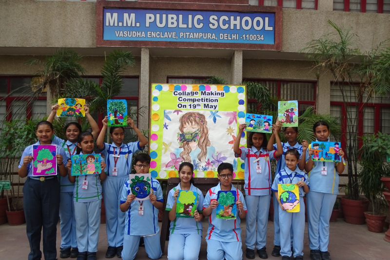 Art and Craft Club Collage Making Competition