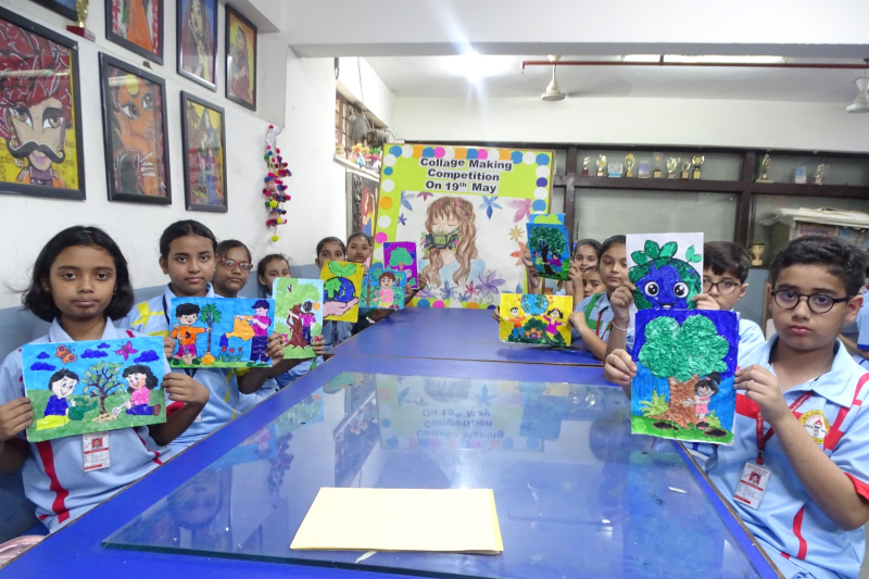 Art and Craft Club Collage Making Competition