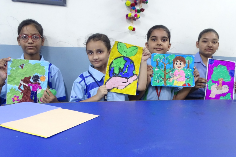 Art and Craft Club Collage Making Competition