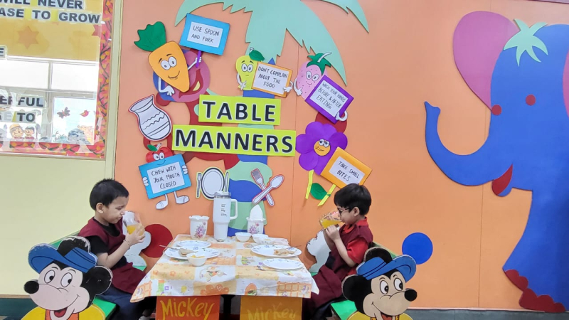 Cultivating Courtesy: Table Etiquette for Early Learners