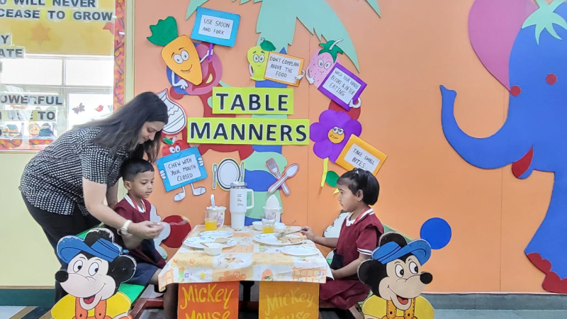 Cultivating Courtesy: Table Etiquette for Early Learners