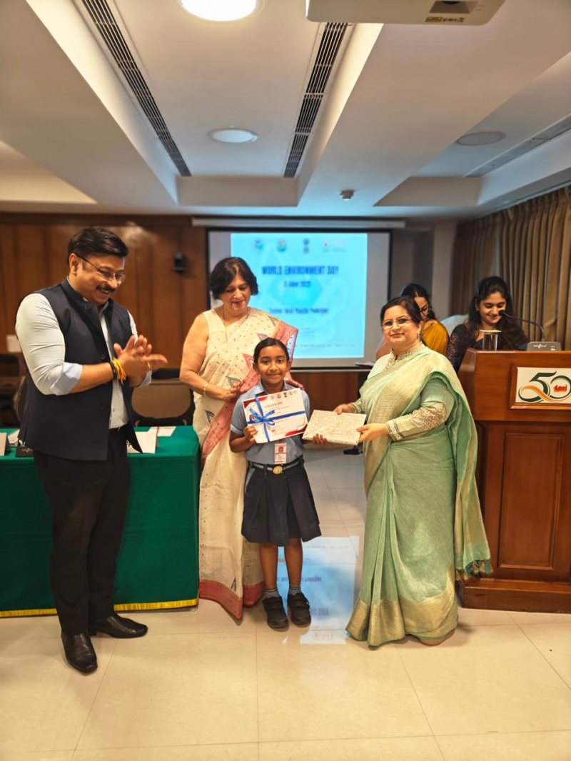 Young Eco-Warriors of MMPS Shine at TERI’s Environment Day Event