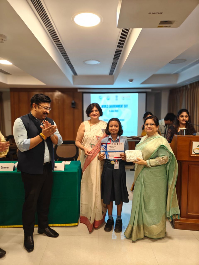 Young Eco-Warriors of MMPS Shine at TERI’s Environment Day Event
