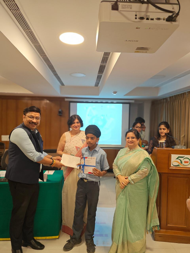 Young Eco-Warriors of MMPS Shine at TERI’s Environment Day Event