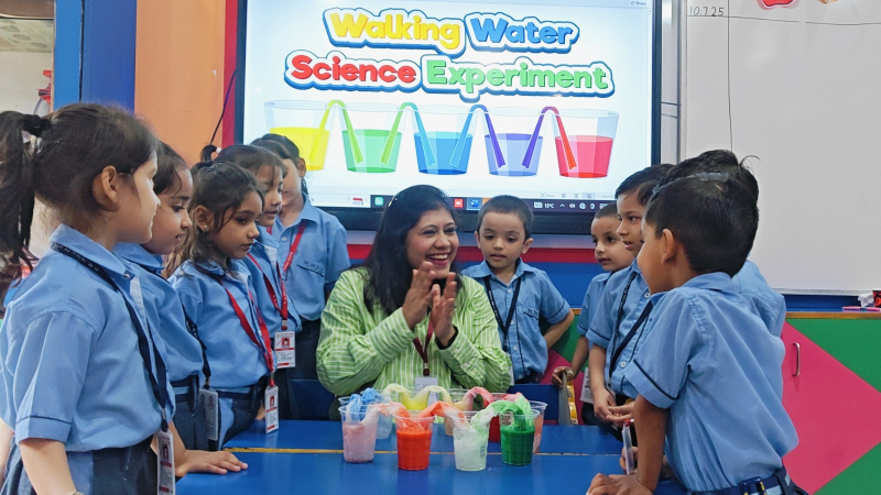 Exploring Capillary Action and Colour Mixing