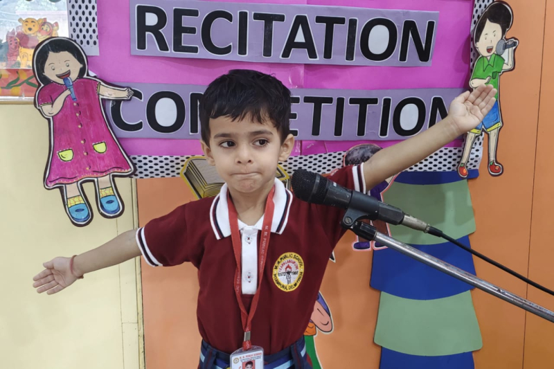 English Poem Recitation Competition