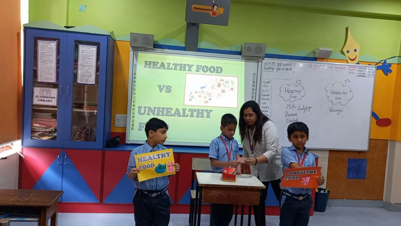 Hands-On Activity – Sorting Healthy and Unhealthy Foods