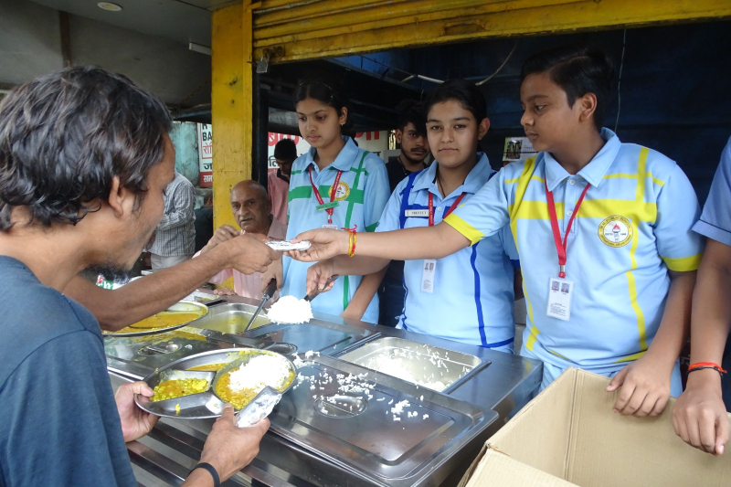 Nurturing Compassion through Food Donation