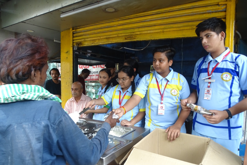 Nurturing Compassion through Food Donation