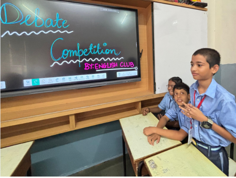 Voices of Expression – English Club Hosts Debate Competition