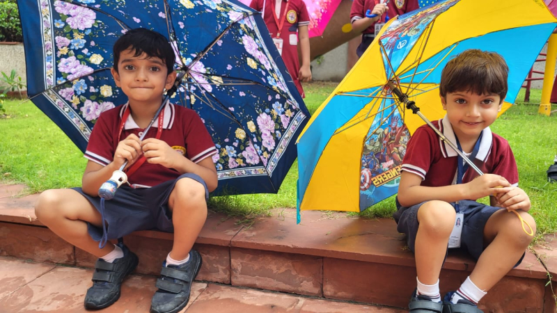 Drip... Drop... Umbrella Walk ! Celebrating the Joys of Monsoon !!