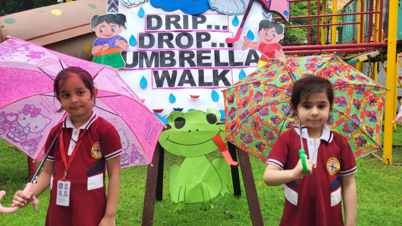 Drip... Drop... Umbrella Walk ! Celebrating the Joys of Monsoon !!