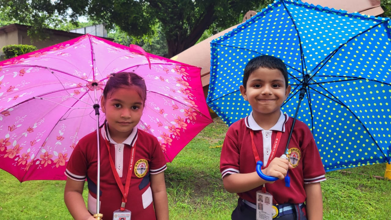 Drip... Drop... Umbrella Walk ! Celebrating the Joys of Monsoon !!