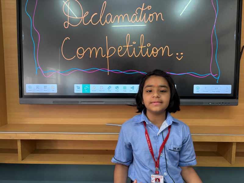 Speak To Inspire: Declamation Competition by the English Club