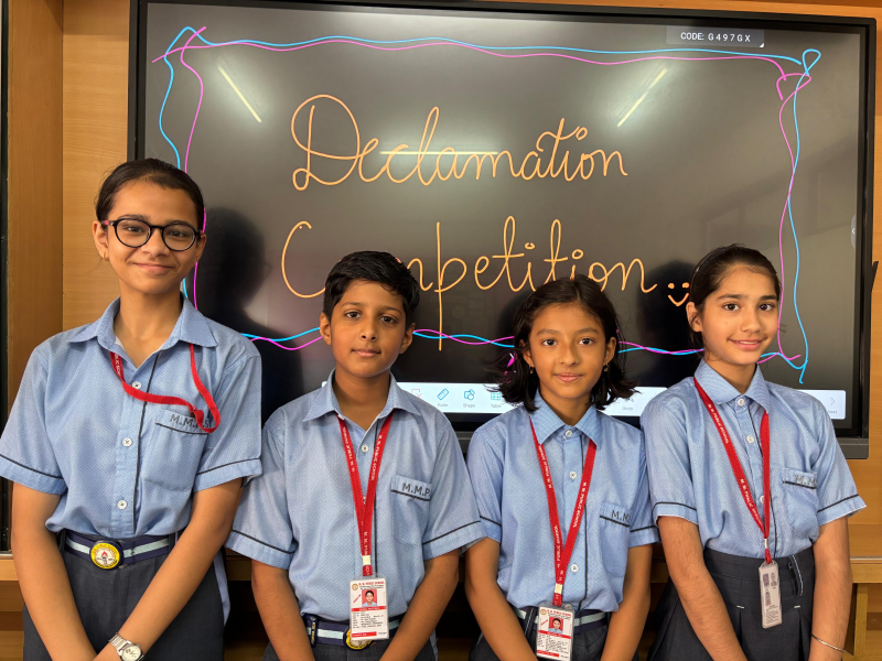 Speak To Inspire: Declamation Competition by the English Club