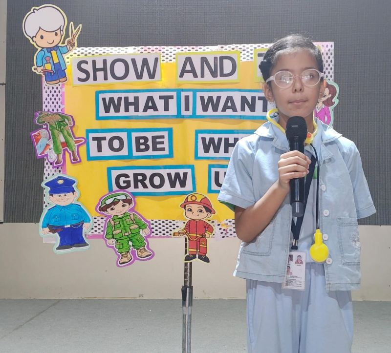 What I Want to Be When I Grow Up: Show and Tell