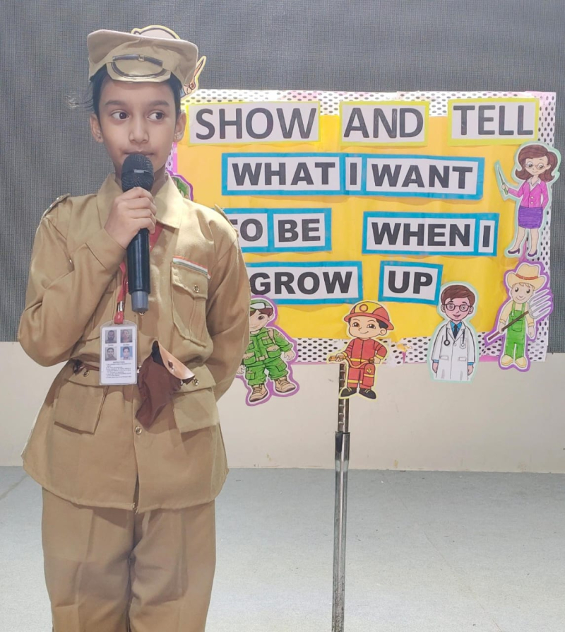 What I Want to Be When I Grow Up: Show and Tell